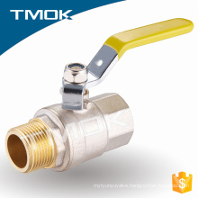 1/2" inch sand blasting natural gas brass ball valve